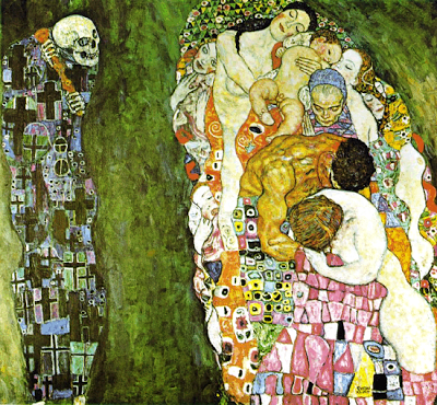 Klimt_-_DeathandLife - Vida e Morte - Gustave Klimt